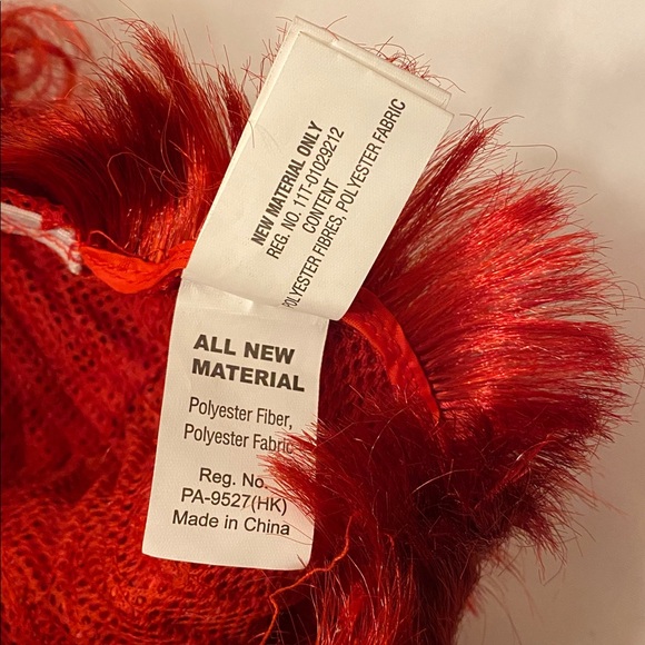 California Costumes Creepy Clown Red Wig Unisex - Picture 8 of 10
